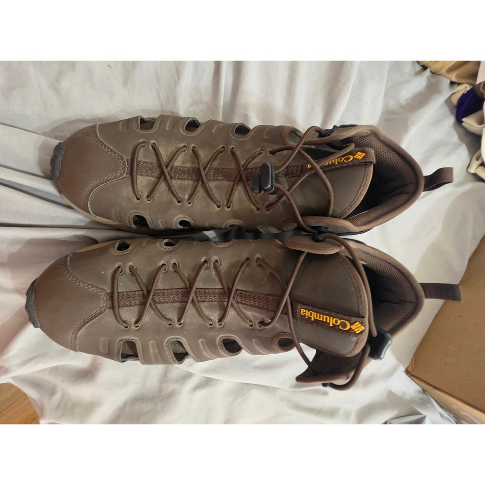 Columbia Trailstorm Hiker Fisherman Sandals Mens 13 Brown BM0290-231